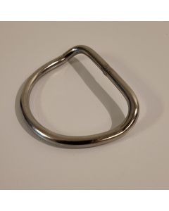 Tecline D-ring 50mm x 5mm , bøyd