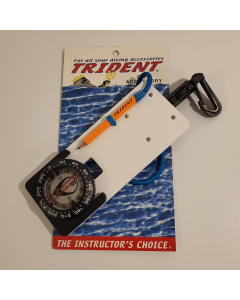 Kompass med slate og retractor